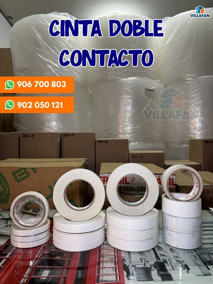 Detalle Cinta Doble Contacto