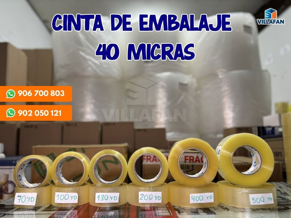 Detalle de Cinta de Embalaje 40 Micras