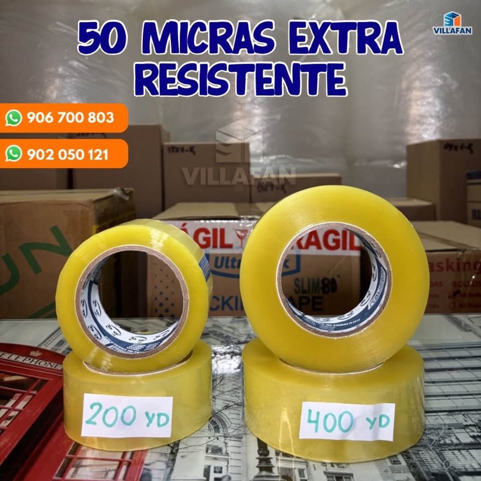 Detalle de Cinta de Embalaje 50 Micras