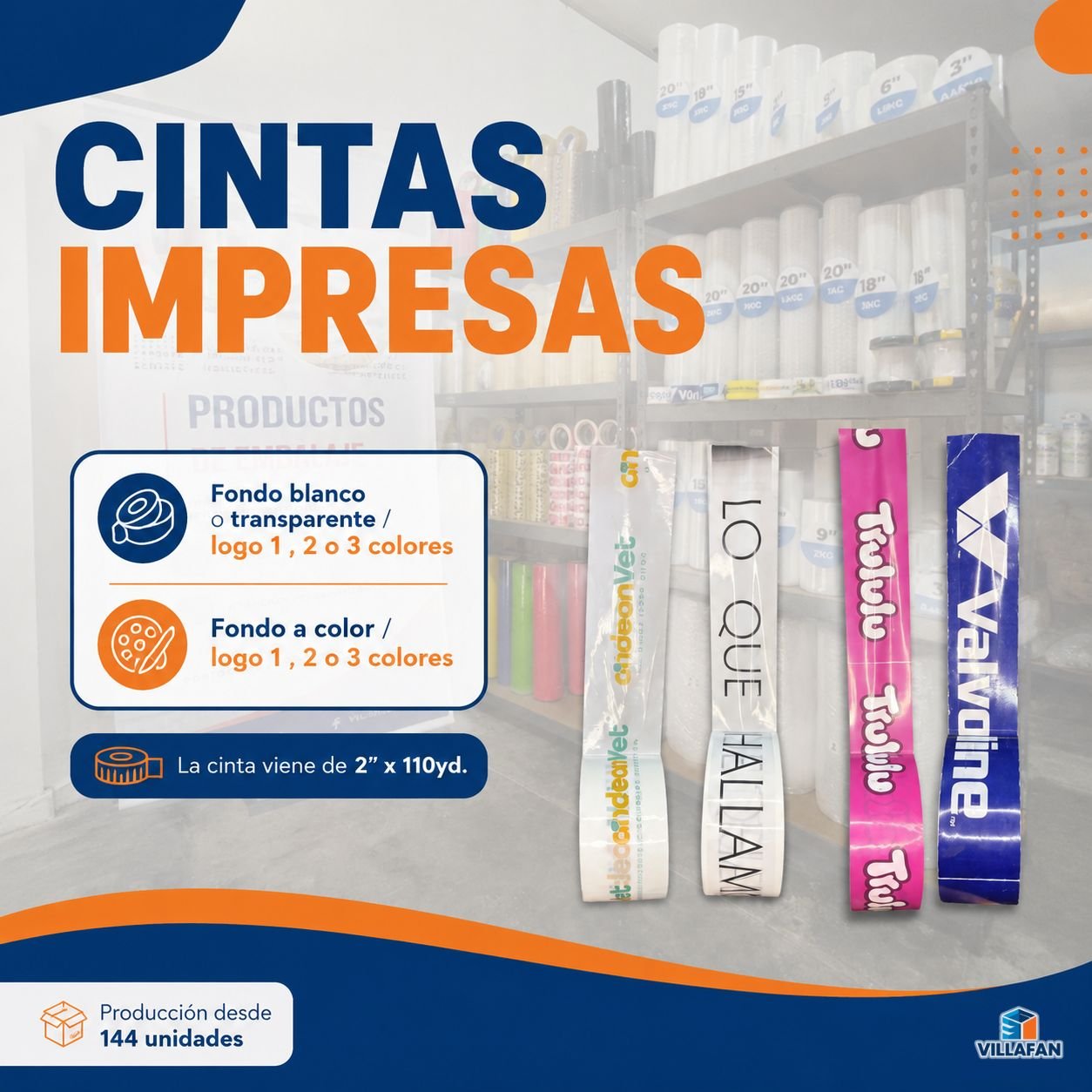 Detalle de Cinta Impresa